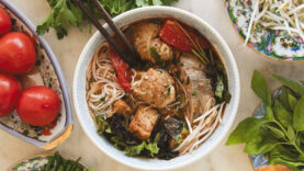 Vietnamese Crab Noodle Soup - Bun Rieu