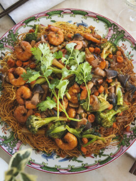 Pan Fried Chow Mein - Mi Xao Gion