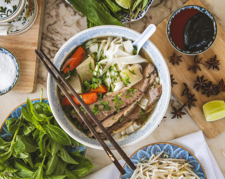 Vietnamese Beef Noodle Soup - Pho