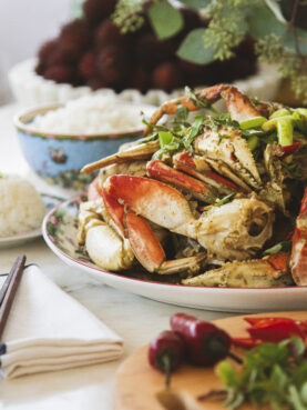 Stir Fried Dungeness Crab