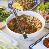 Spicy Vietnamese Vegan Noodle Soup - Bun Bo Hue Chay