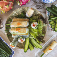 Vietnamese Vegan Summer Rolls - Goi Cuon Chay