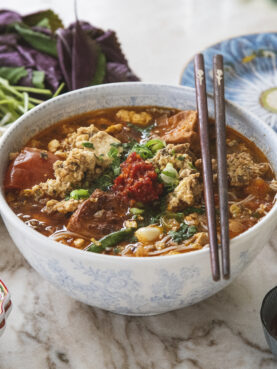 Vegetarian Bun Rieu Chay