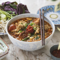 Vegetarian Bun Rieu Chay