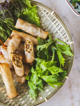 Vietnamese Vegetarian Spring Rolls - Cha Gio Chay