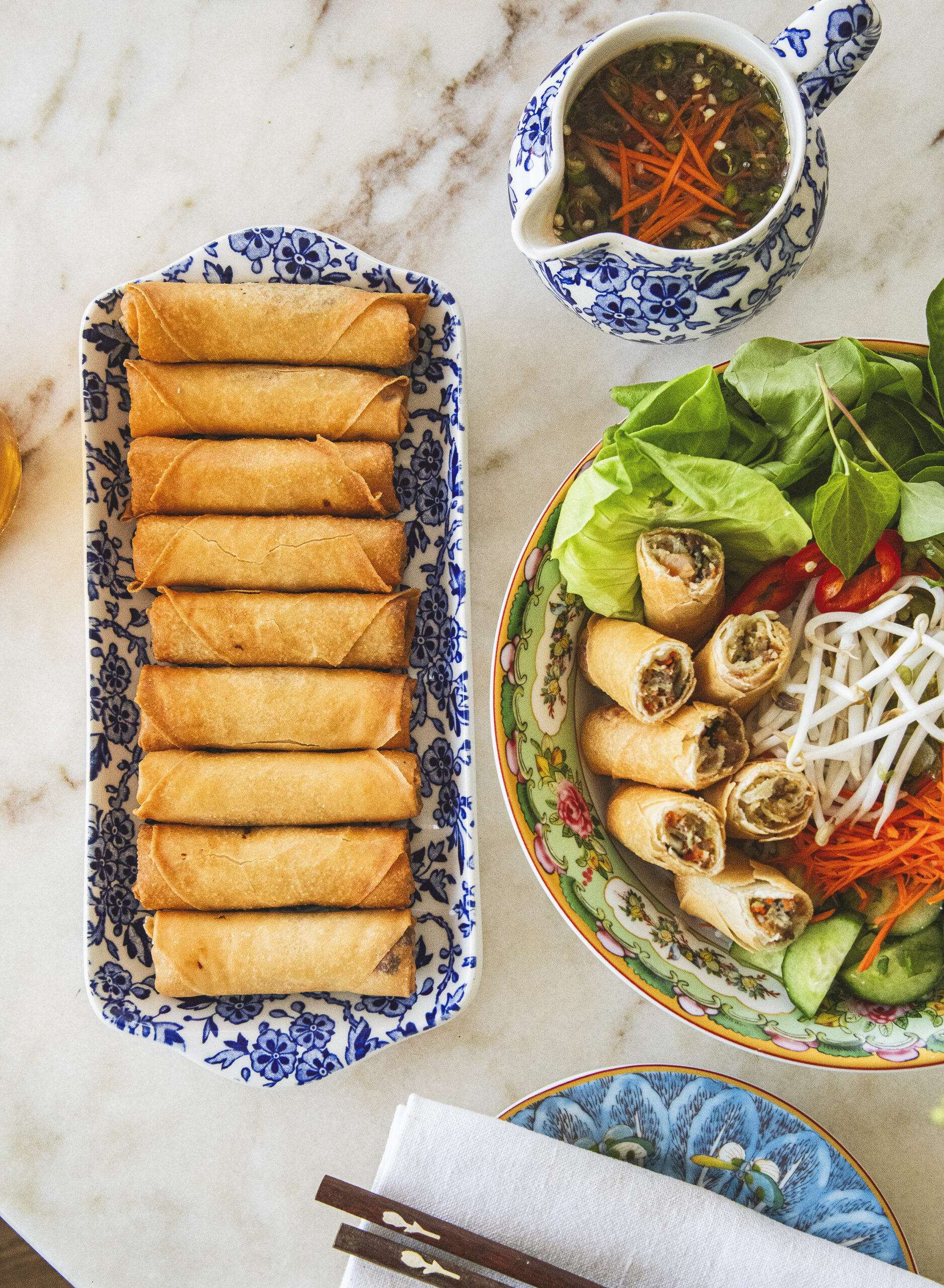 Vietnamese Fried Spring Rolls - Cha Gio