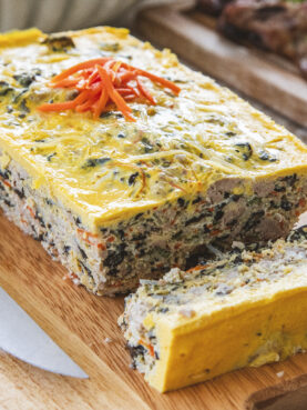 Vietnamese Steamed Egg Meatloaf - Cha Trung Hap