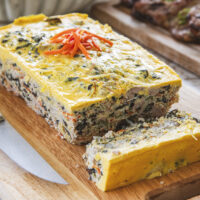 Vietnamese Steamed Egg Meatloaf - Cha Trung Hap