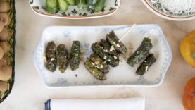 Vietnamese Grilled Beef wrapped in Betel Leaves - Bo La Lot