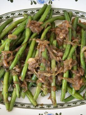 Haricot Vert with Caramelized Shallots