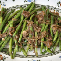 Haricot Vert with Caramelized Shallots