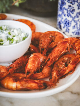 Harissa Prawns 