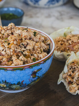 Larb Chicken Salad