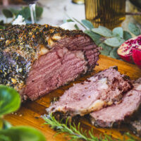 Rosemary and Garlic Ribeye Roast