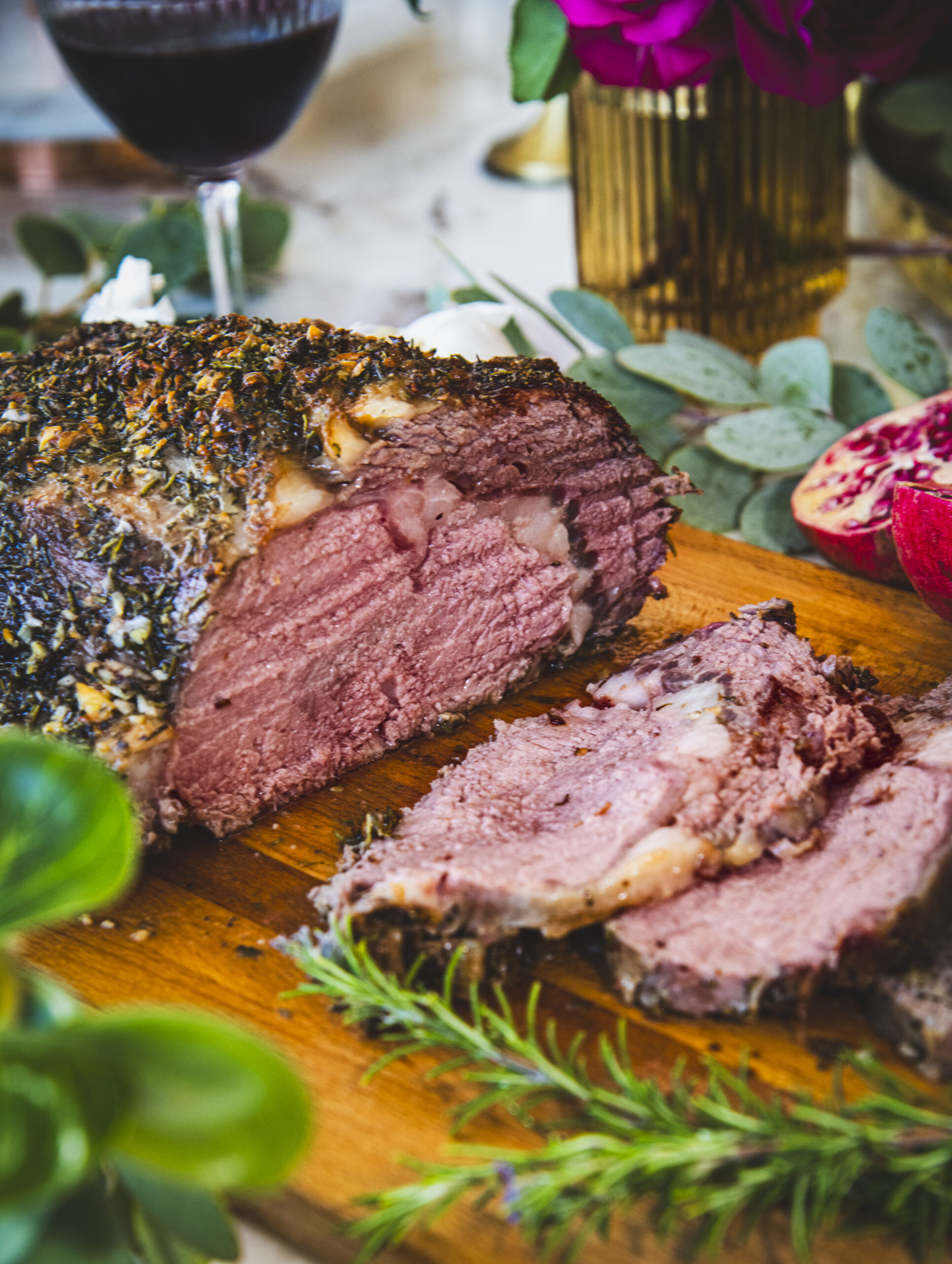 Rosemary and Garlic Ribeye Roast