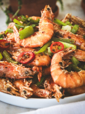 Salt and Pepper Shrimp - Tom Rang Muối