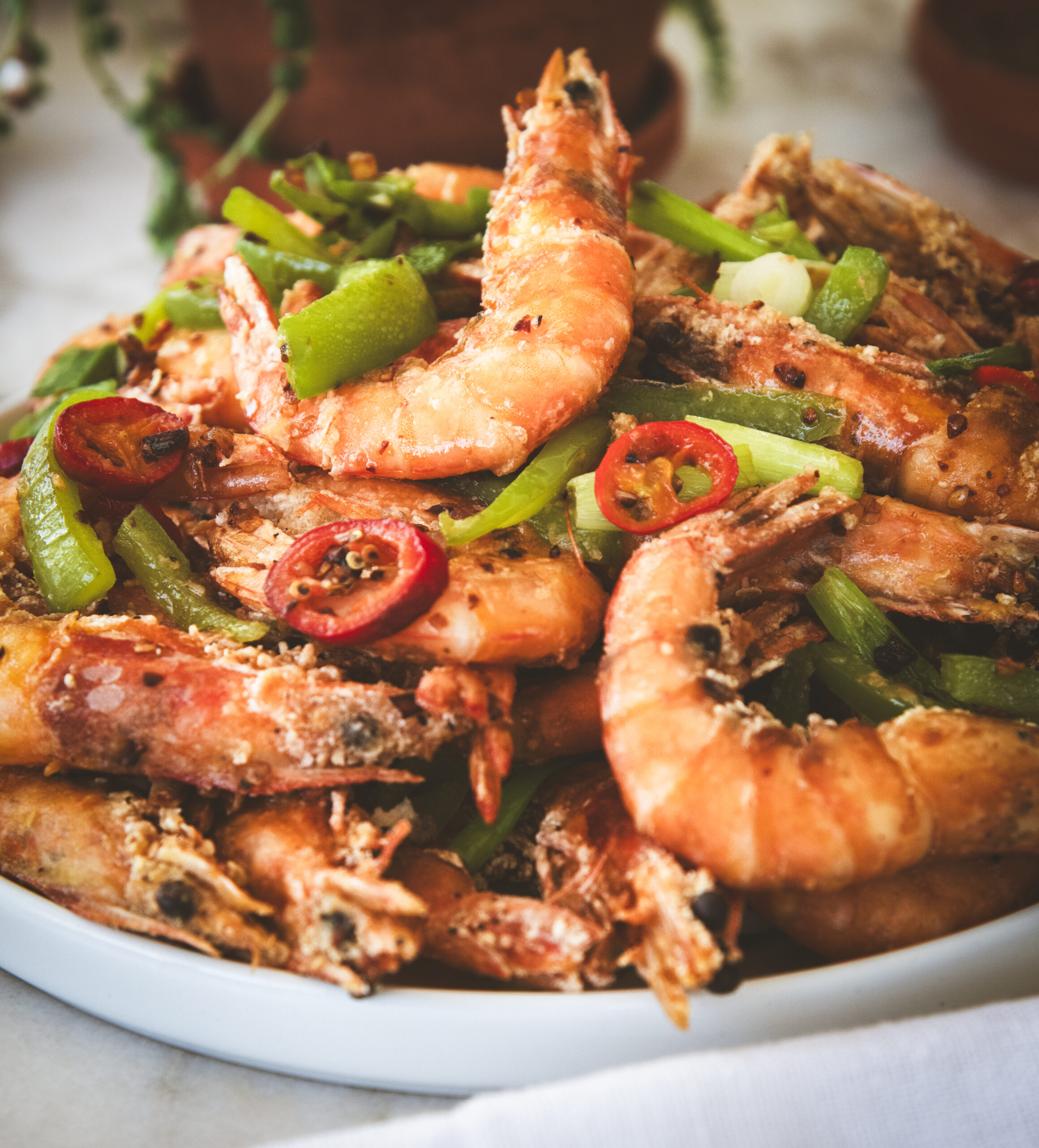 Salt and Pepper Shrimp - Tom Rang Muối