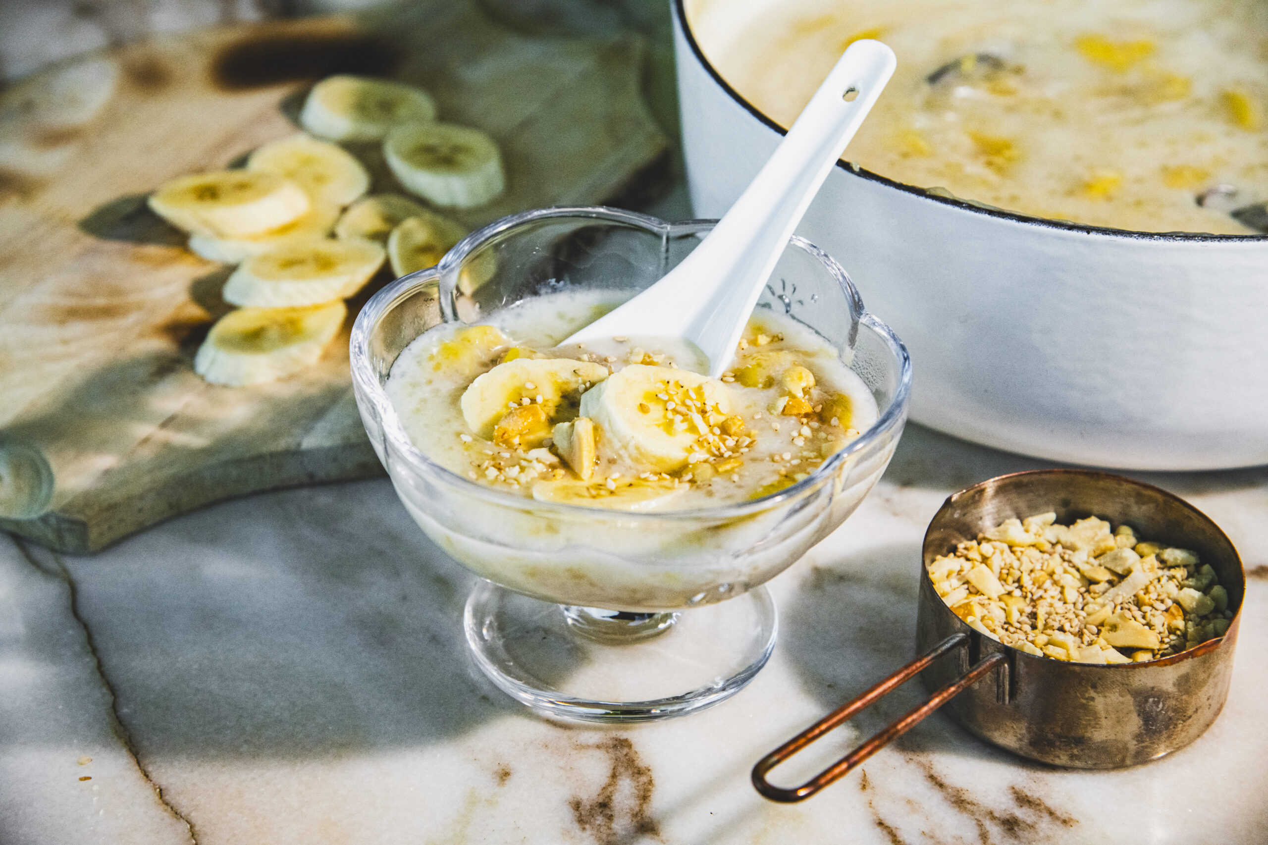 Vietnamese Banana Tapioca Pudding - Che Chuoi