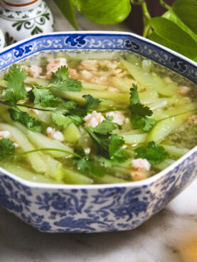 Chayote Shrimp Soup