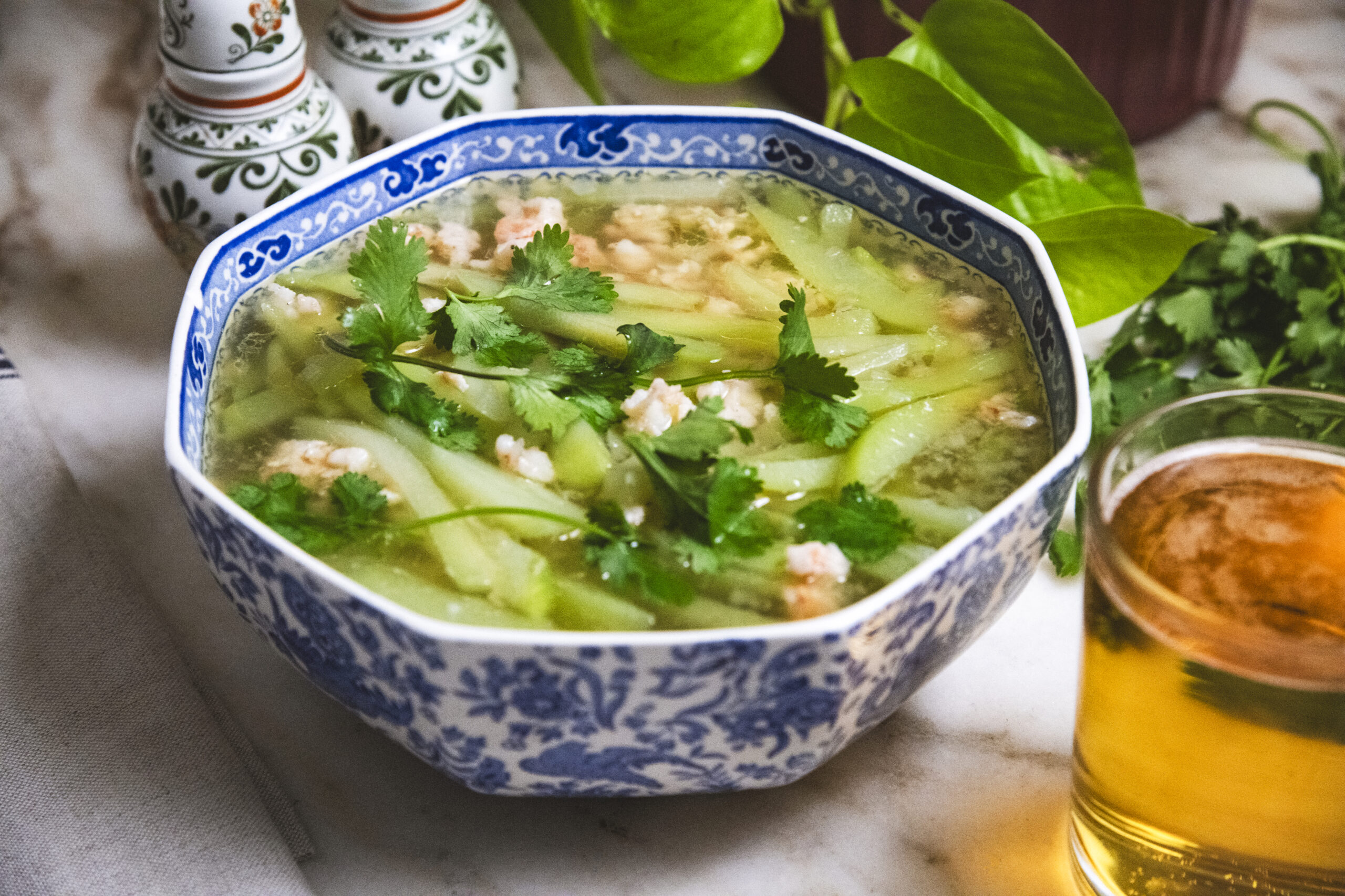 Chayote Shrimp Soup