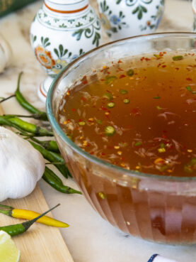 Vegan Fish Dipping Sauce - Nuoc Cham Chay