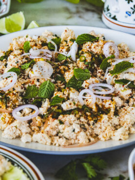 Larb Tofu Salad