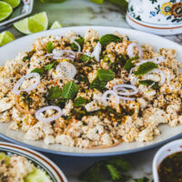 Larb Tofu Salad